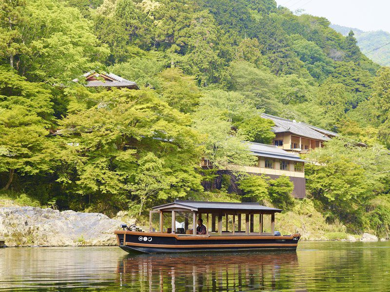Hotel Hoshinoya Kioto Exterior foto
